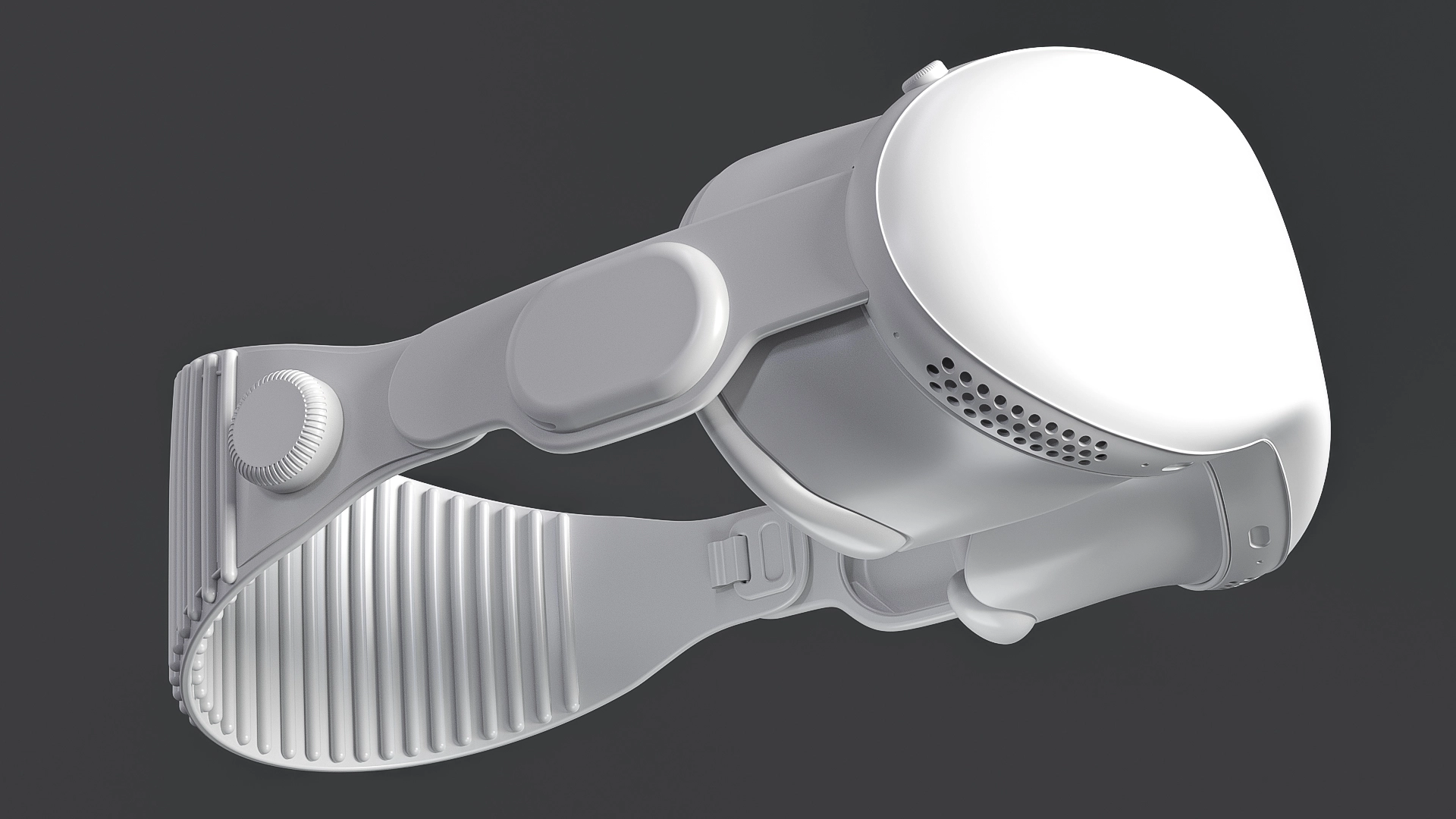 3D-Visualisierung einer Brille - CAD Design Detail